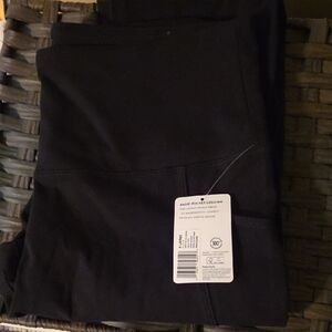 Jockey Black Stretch Pocket Ankle Leggings